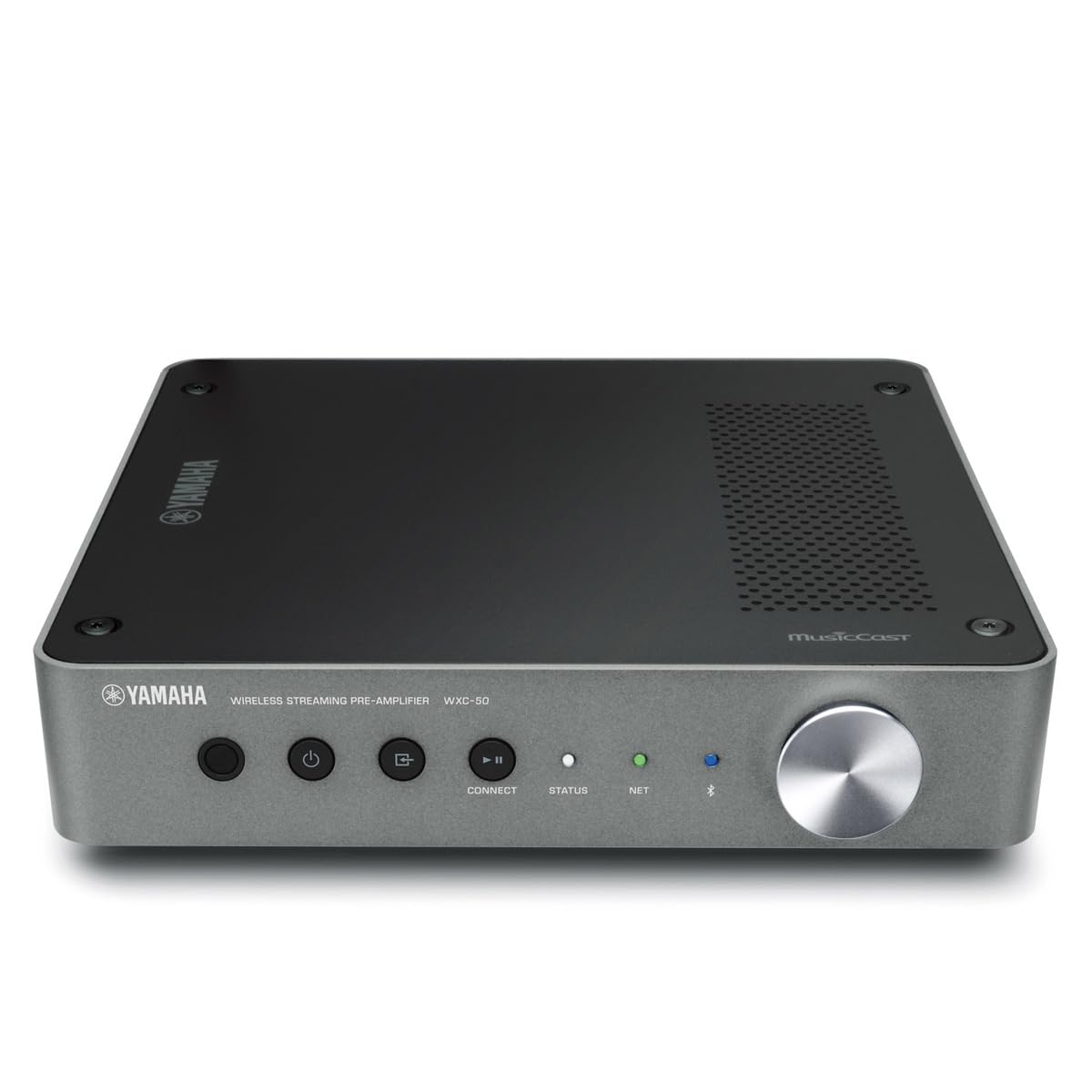 YAMAHA WXC-50 MusicCast Wireless Streaming Preamplifier (Dark Silver)