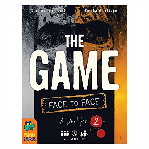 Pandasaurus Games The Game: Face to Face Strategy Duel | 2 Players, Ages 8+, 20 Min Avg Playtime