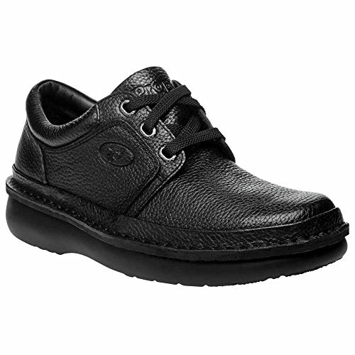 Propét Men's Villager Walker Oxford, Black Grain, 8.5 XX-Wide