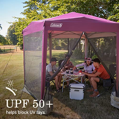 Coleman Back Home 10.5 x 9 Screen Canopy Tent