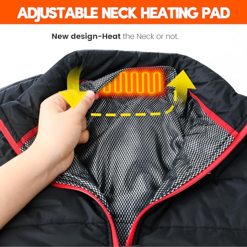 DOACE® Upgraded Heated Vest for Women, Smart Electric Heating Vest, Women’s Lightweight heated Jacket (Battery Not Included) (X-Small)