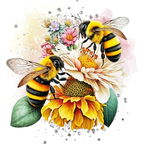 8 PCS Diamond Art Coasters-Flower Diamond Painting Coasters Kits with Holder,DIY Flowers Diamond Art Coasters Kit for Beginners Adults Art Craft Supplies Gift(Flower)