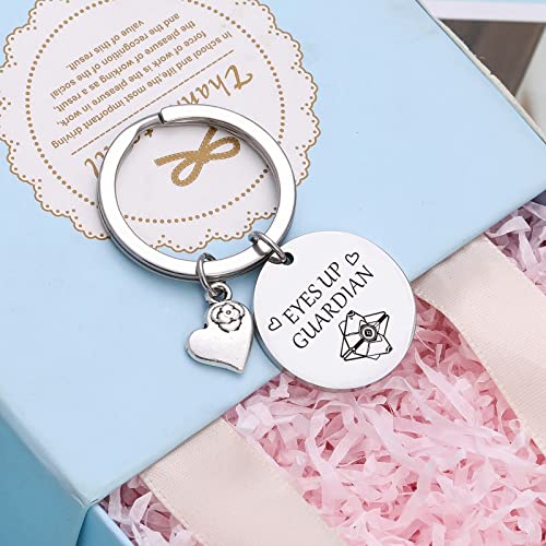 NOTHERS RSZOTW Guardian Gift Video Gamer Jewelry Inspiration Keychain Inspiration Gift Inspiration Jewelry Video Game Player Gift Game Lover Keychain