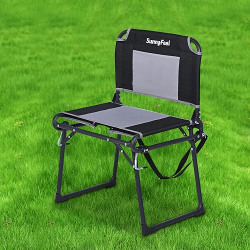 SUNNYFEEL Oversized Stadium Seat for Bleachers with Back Support Extra Wide, Bleacher Stadium Seats Chairs with Backs Portable Bleachers Seat with Hook for Sports Events Baseball Soccer Benches