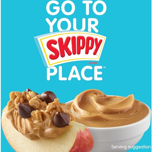 SKIPPY Natural Creamy Peanut Butter, 7 g Protein Per Serving, 40 Ounce