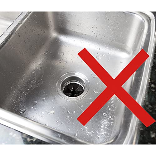 FURNIFE 3pcs Kitchen Sink Strainer, Stainless Steel Sink Strainers for Kitchen Sinks,Large Wide Rim 4.5" Diameter (Two Types)