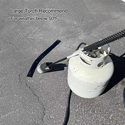 EWT Premium Asphalt Tarmac Parking Lot Joint and Crack Sealer Repair Hot-Filler II 50 FT Long (3mm Thick) (1.25 in)