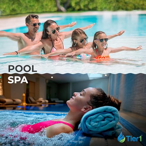 Tier1 Pool & Spa Filter Cartridge | Replacement for Pentair Clean & Clear Plus 320, CCP320, Pleatco PCC80, Unicel C-7470 and More | 80 sq ft Pleated Fabric Filter Media