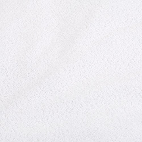Amazon Basics Waterproof 18 inch Mattress Protector Twin Size, Breathable, Machine Washable, White