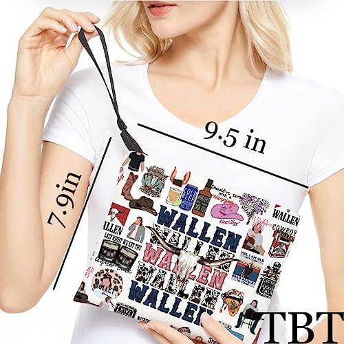 Western Cosmetic Bag Cow Print Stuff Western Stuff Western Gifts for Women Cowgirl Farm Girls Daughter Mom Cow Themed Gifts Cow Print Makeup Bag Travel Organizer Mothers Day Graduation Birthday Gifts