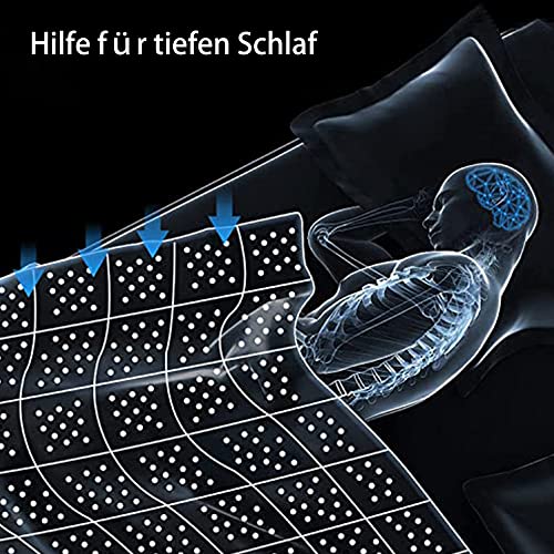 ZonLi Weighted Blanke t(80''x87'', 20lbs, King Size, Dark Grey), Weighted Blanket for Adults, High Breathability Heavy Blanket, Soft Material with Premium Glass Beads