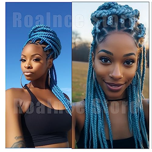 Braiding Hair Pre Stretched for Women Hair Extensions Box Braids Soft Synthetic Knotless Yaki Texture Hot Water Setting Braid Brown Ombre (26inch 3Packs)