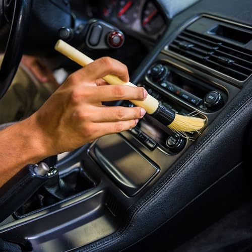 Chemical Guys Acc_S90 Boar’s Hair Detailing Brush