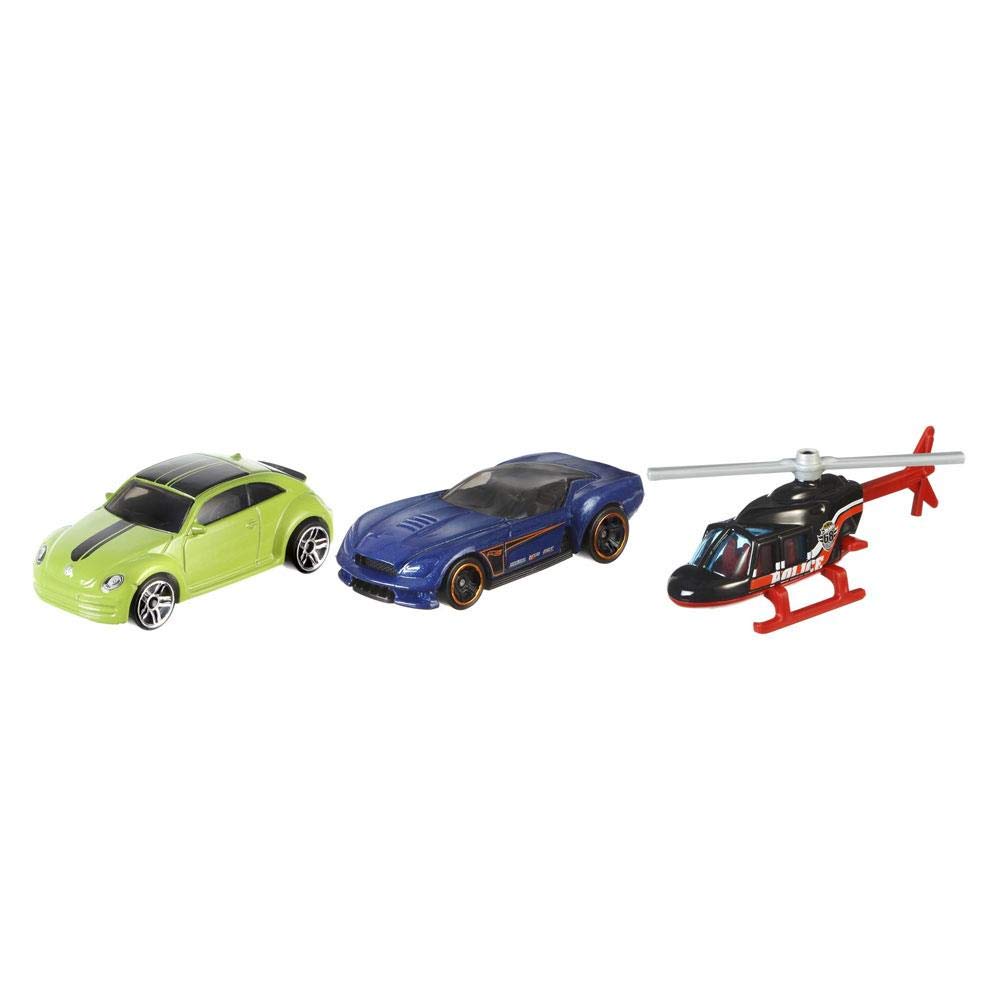 Hot Wheels K5904 Hot Wheels Basic Car Assortment 3 Pack