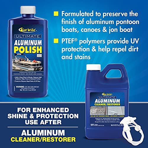 Star Brite 087616 Ultimate Aluminum Polish W/Ptef