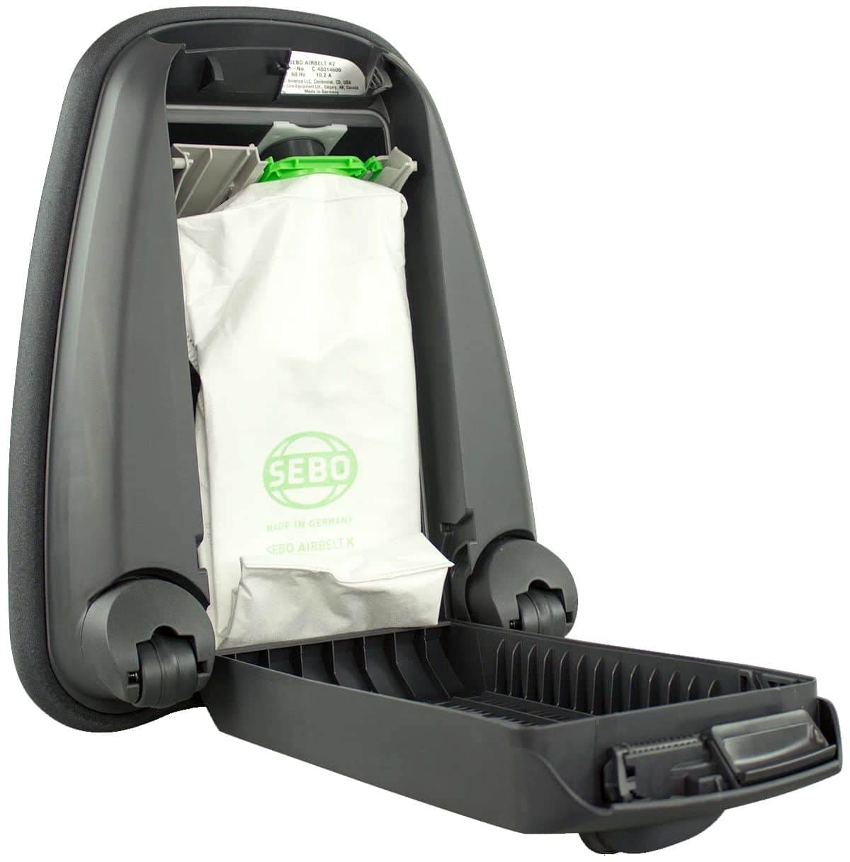 Sebo Vacuums 9679AM Airbelt K2 Kombi Canister Vacuum, Dark Blue - Corded