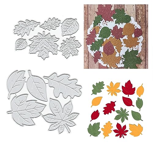 Metal Mushroom Agaric Die Cuts Fungus Swamm Leaf Lamp Tree Cutting Dies Embossing Stencils Template Mould for Card Making Decoration and DIY Scrapbooking Album