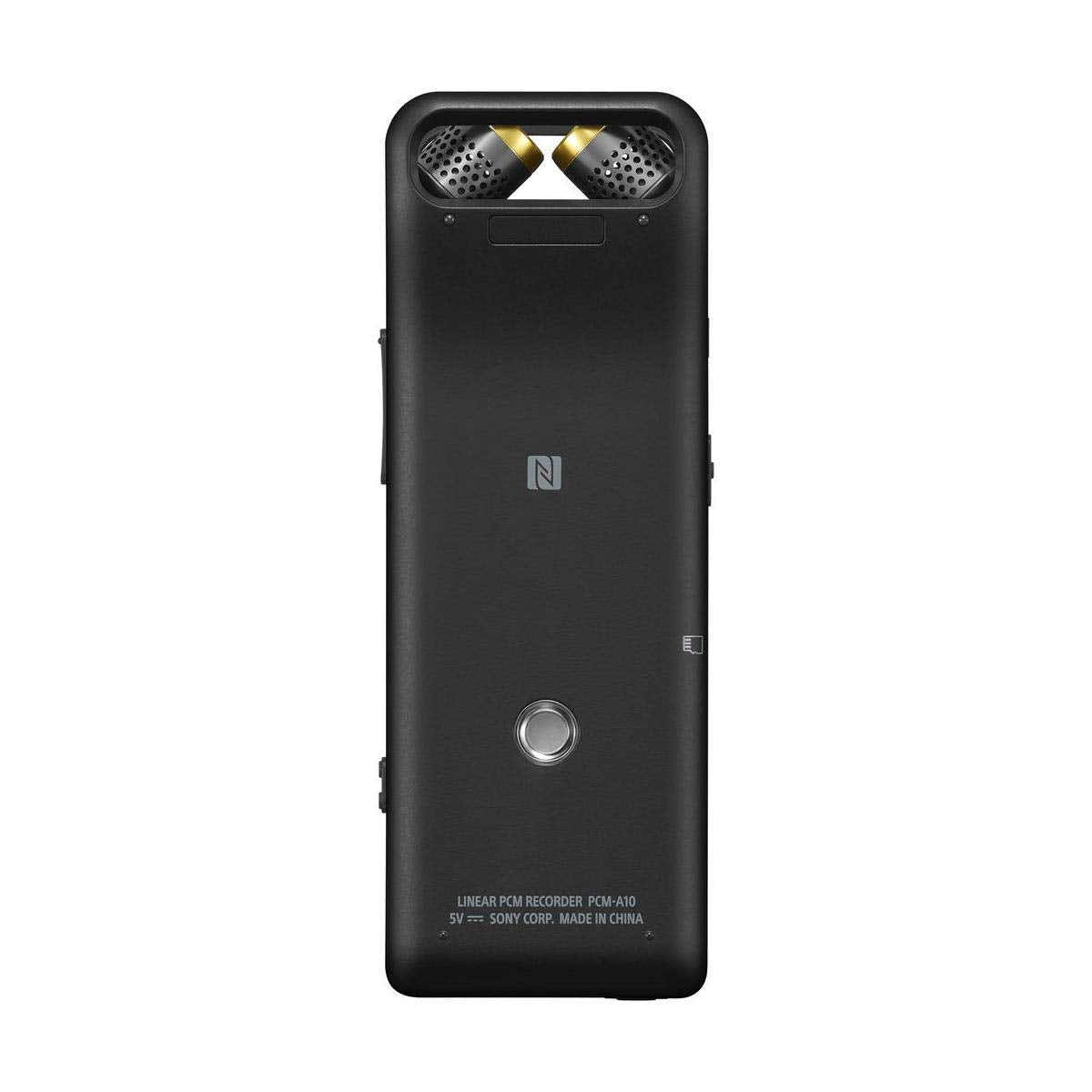 Sony PCM-A10 High-Resolution Audio Recorder with 16GB Memory, Built-In Stereo Microphone, and FLAC Audio Playback Support (Black)