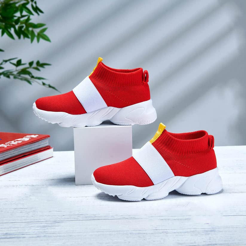 Shoes for Kids Boys Girls Red Running Sneakers Birthday Shoes Fashion Walking Shoes