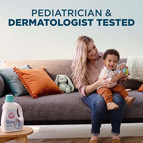 Arm & Hammer Baby, 77 Loads Liquid Laundry Detergent, 100.5 Fl oz