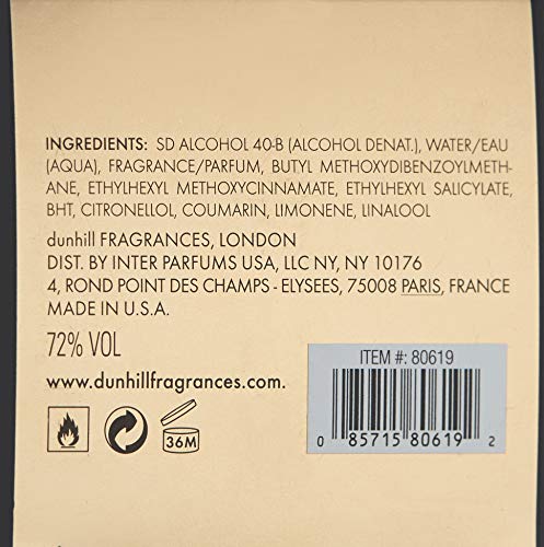Dunhill Icon Absolute Eau de Parfum Cologne Spray For Men, 3.4 Fl. Oz
