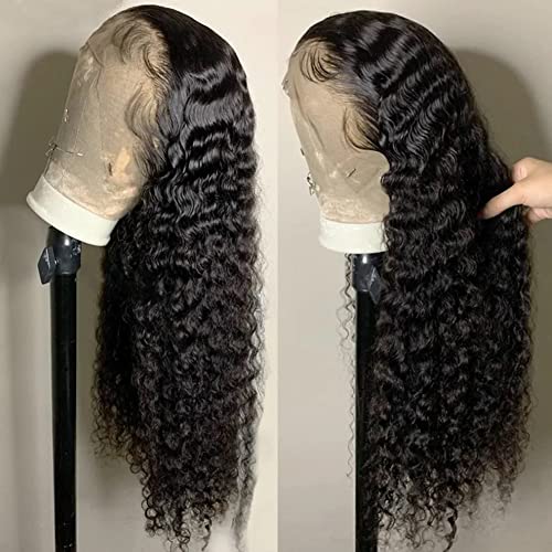 4GIRL4EVER Highlight Ombre Straight 4x4 Lace Front Wig Human Hair 180% Density Full Closure HD Lace Pre Plucked Wigs Human Hair 4/27 Brown Colored Honey Blonde Wigs for Women 10 Inch