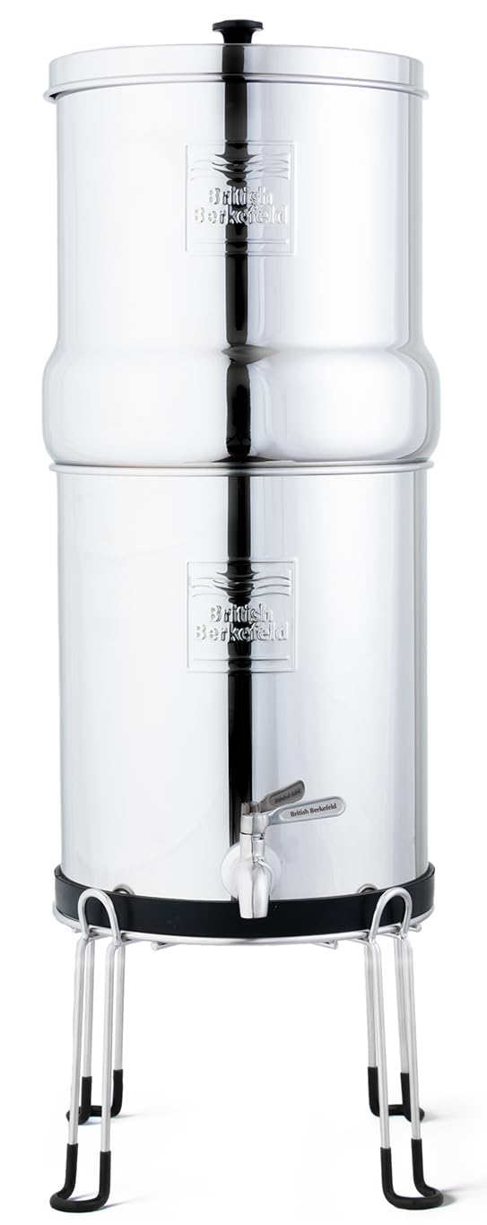 British Berkefeld Doulton W9361139 Gravity Countertop Water Filtration System 2.25 Gallons Made in UK