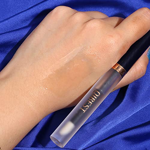 QiBest 7Pcs Matte Liquid Lipstick + 1Pcs Lip Plumper Makeup Set Kit, Pigmented Long Lasting Lip Gloss Set, Velvet Waterproof Lip Makeup Valentine's Day Gift Sets for Girls and Women