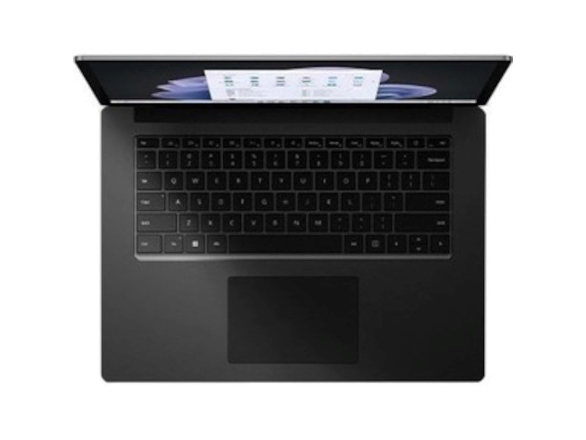 Microsoft Surface Laptop 5 15" Touchscreen Notebook - 2496 x 1664 - Intel Core i7 12th Gen i7-1265U - Intel Evo Platform - 16 GB Total RAM - 256 GB SSD - Matte Black