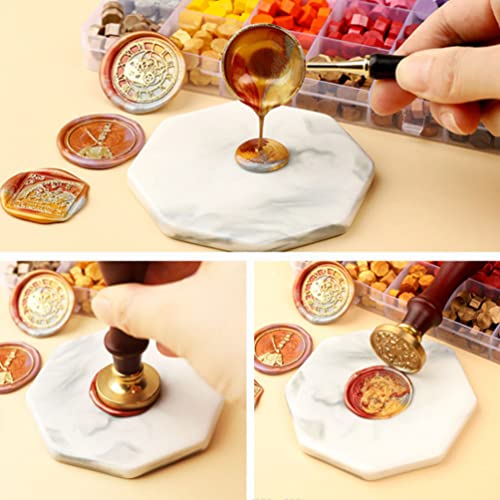 Sunflower 3D Wax Seal Stamp, ONWINPOR Flower Wax Stamp Head Embossing Sealing Stamp Head No Handle, Great DIY Sealing Wax Tools for Invitation Envelope Christmas Gift Wrapping (D06)