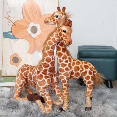 BARMI Stuffed Animal Stuffed Giraffe Plush Large Tall Big Giraffe, Nursery Decorations 60cm/23.62inch