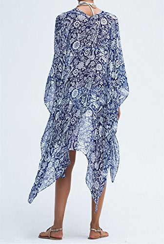 Moss Rose Women Summer Bikini Kimono Bathing Suit Cover Ups for Swimwear