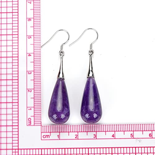 Pearlz Ocean Sterling Silver Dangle Earrings for Women (White Fresh Water Pearl - Heart)