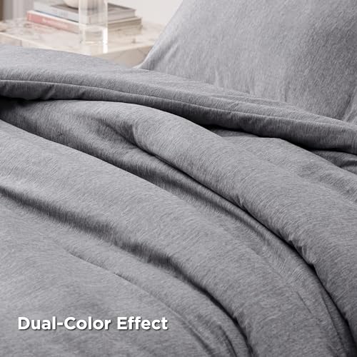 Bedsure Queen Comforter Set - Pink Clay Comforter Queen Size, Soft Bedding for All Seasons, Cationic Dyed Bedding Set, 3 Pieces, 1 Comforter (90"x90") and 2 Pillow Shams (20"x26"+2")