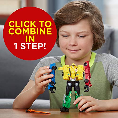 Transformers Toys Autobot Team Combiner Pack - 4 Figure Gift Set – Combine into a Super Robot - Age 6 and Up - 8.5 inch (Amazon Exclusive)