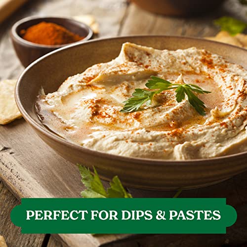 Baron's USDA Organic Tahini Pure Sesame Paste | 2 x 16 oz Jars | Rich Creamy Spread for Hummus, Dips, Sauces | Kosher, Vegan, Keto friendly, Non-GMO, Gluten-Free, No Peanuts | Ground Seeds Tahina