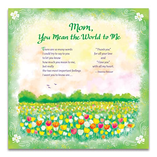 Blue Mountain Arts Mom, You Mean the World to Me-2024 Wall Calendar