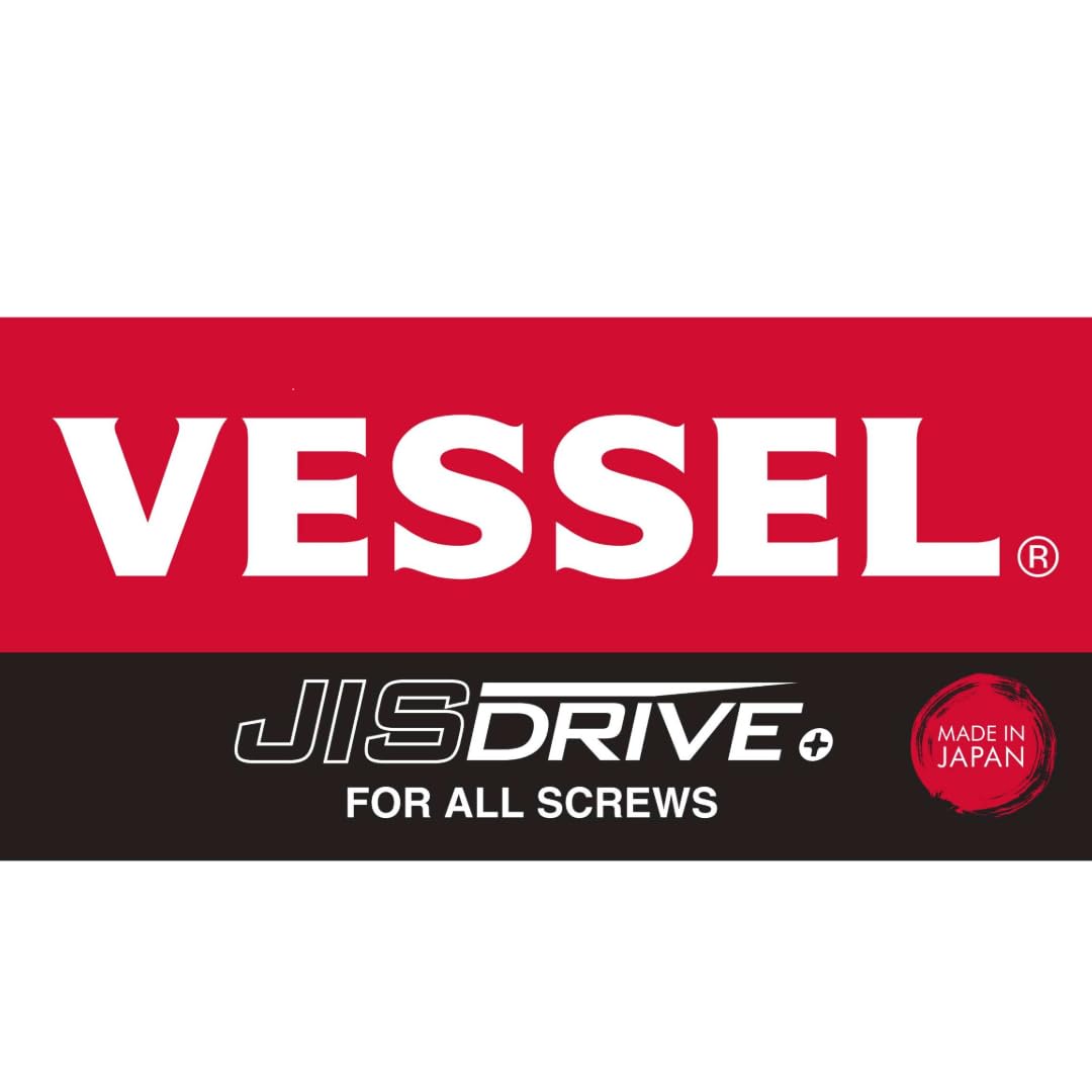 (USA Official) VESSEL e-ASSIST Screwdriver Higher Torque ver. with 25PC. Bit Set