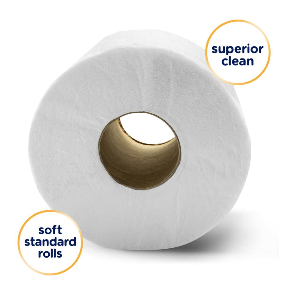 Kimberly Clark Safety 17713 Kleenex Cottonelle Bathroom Tissue (Pack of 60)