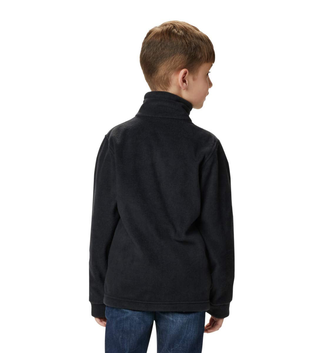 Columbia Youth Boys Steens Mt II Fleece, Black, Medium