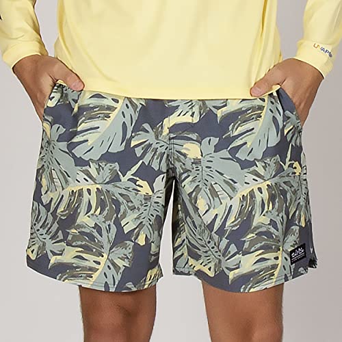 Salt Life Loungin' Boardshort, Ebony, Small