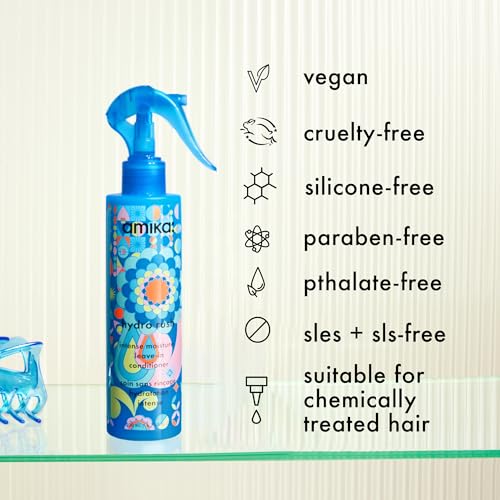 Hydro Rush Intense Moisture Leave-In Conditioner with Hyaluronic Acid | amika