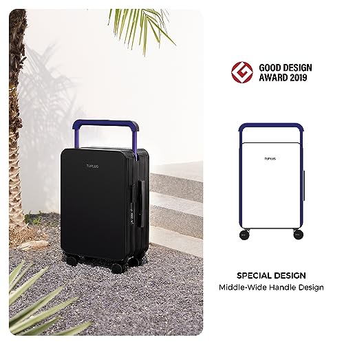 TUPLUS Suitcase ABS Hard Shell Luggage with 4 Spinner Wheels Hold Check in Travel Case with TSA Lock, Balance Series