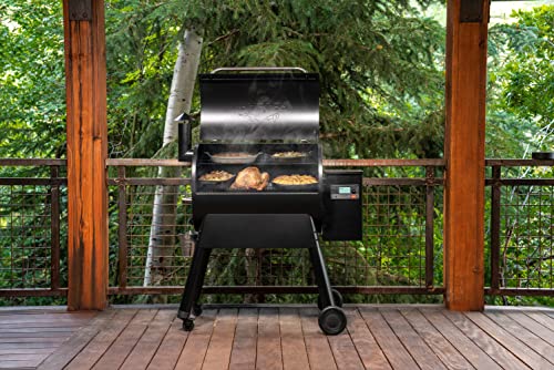 Traeger Grills Pro 780 Electric Wood Pellet Grill and Smoker with WiFi and App Connectivity, Black