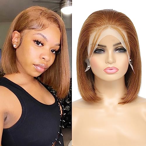 UTIDE 613 Blonde Bob Wig Human Hair Short Wigs Human Hair 8 Inch 613 Lace Front Wig Human Hair Pre Plucked 13x4 Frontal Wigs For Black Women 150 Density Hd Lace Wig