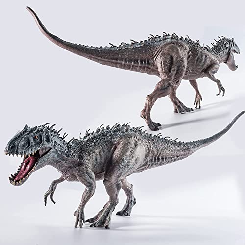 2Pcs Dinosaur Set, 15.7" Large Tyrannosaurus Rex and 12.2" Realistic T-rex, Educational Dinosaur Action Figure Wildlife Animal Model, Great for Collector, Party Favor, Birthday Gifts