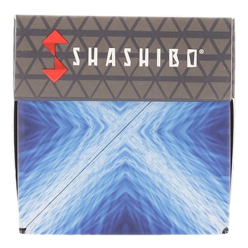 SHASHIBO Shape Shifting Box - Award-Winning, Patented Fidget Cube w/ 36 Rare Earth Magnets - Transforms Into Over 70 Shapes, Download Fun in Motion Toys Mobile App (Artist Series - Mystic Ocean)
