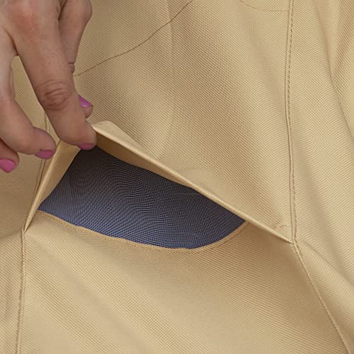 Classic Accessories Veranda Water-Resistant BBQ Grill Cover, 43.5 x 17 x 44 Inch, Grill Cover, Grill Cover for Outdoor Grill, BBQ Cover