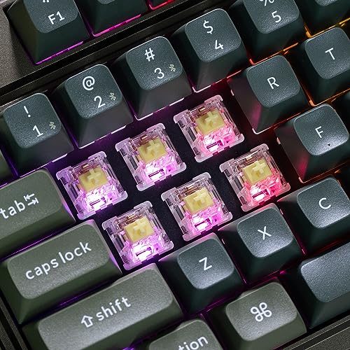Keychron Q3 Pro SE Wireless Custom Mechanical Keyboard, Full Aluminum QMK Programmable TKL Layout Bluetooth/Wired RGB with Hot-swappable Keychron K Pro Red Switch Compatible with Mac Windows Linux