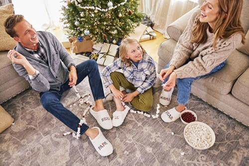 Dearfoams Matching Family Toddler Lil Baby Bear Retired Colors Slipper, Navy Blazer, 4-5 US Unisex Big Kid